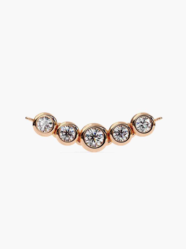 Sterling Silver Plated With Certified Lab Grown Diamond 0.29Cts | Pendants For Women/Girls | Vsnb0018 : VSNB0018_SRL