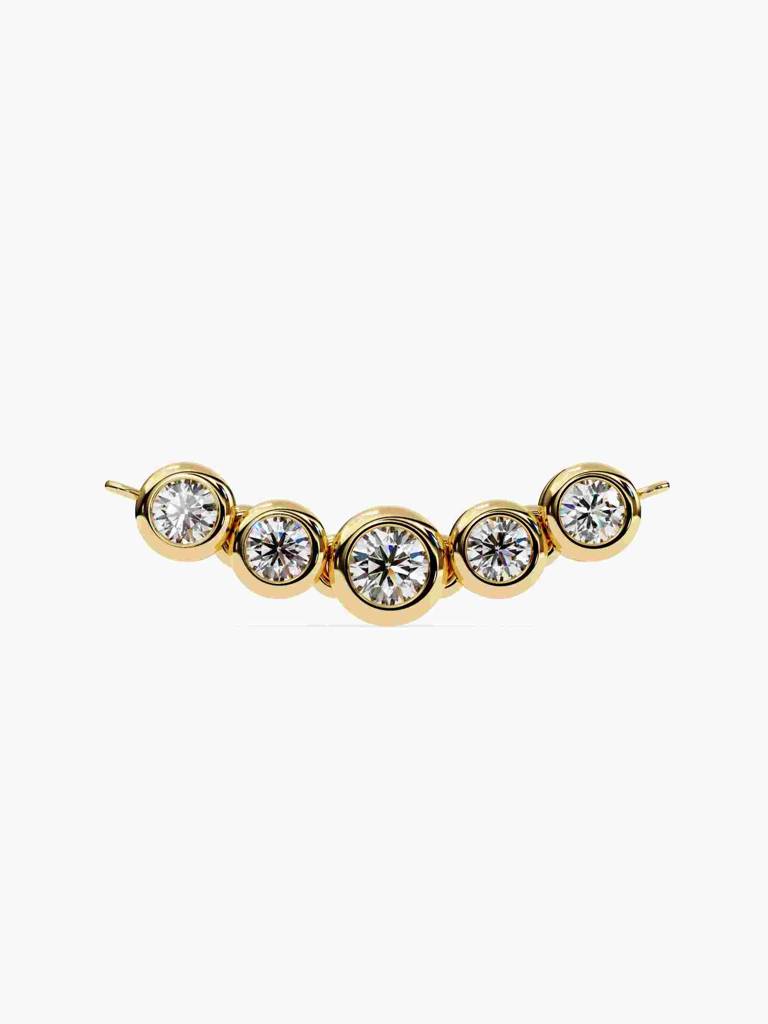 Sterling Silver Plated With Certified Lab Grown Diamond 0.29Cts | Pendants For Women/Girls | Vsnb0018 : VSNB0018_SYL