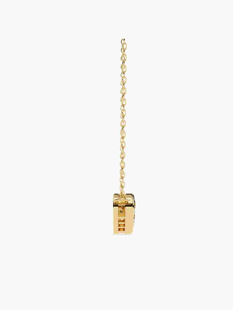 Sterling Silver Plated With Certified Lab Grown Diamond 0.29Cts | Pendants For Women/Girls | Vsnb0018 : VSNB0018_SYL
