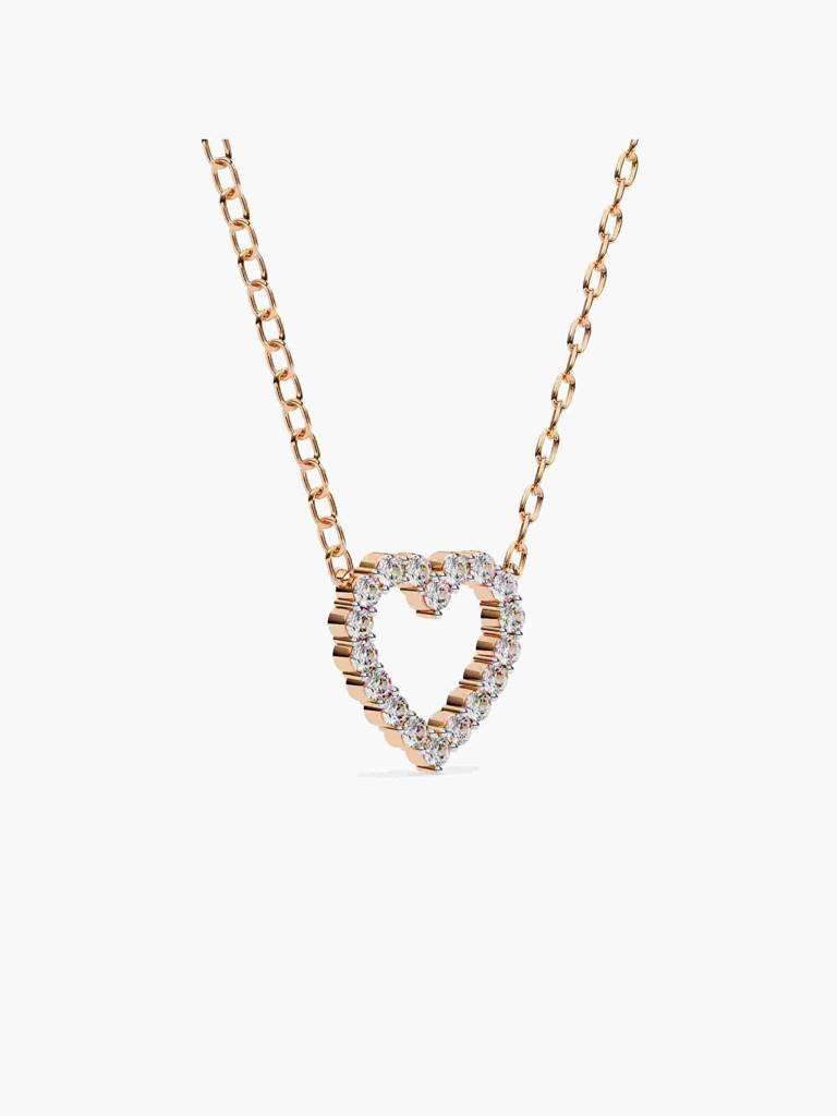 Sterling Silver Plated With Certified Lab Grown Diamond 0.40Cts | Pendants For Women/Girls | Vsnb0020 : VSNB0020_SRL