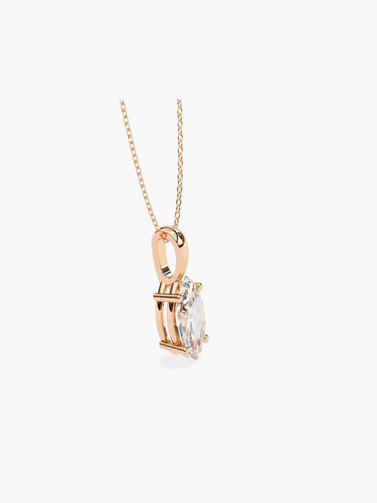 Sterling Silver Plated With Certified Lab Grown Diamond 0.75Cts | Pendants For Women/Girls | Vsp0002M075 : VSP0002M075_SRL