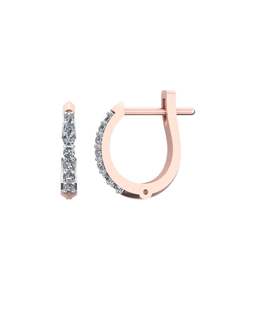 Luxe 0.20 Carat Diamond Earrings : vye20