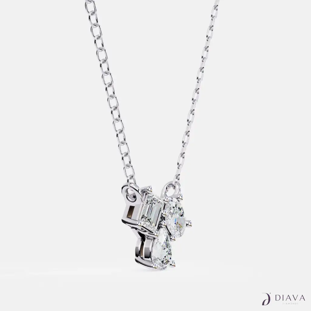 3-Stone Cluster Pendant : 3-StoneClusterPendant
