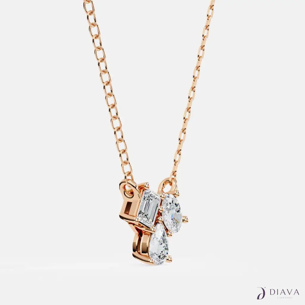 3-Stone Cluster Pendant : 3-StoneClusterPendant