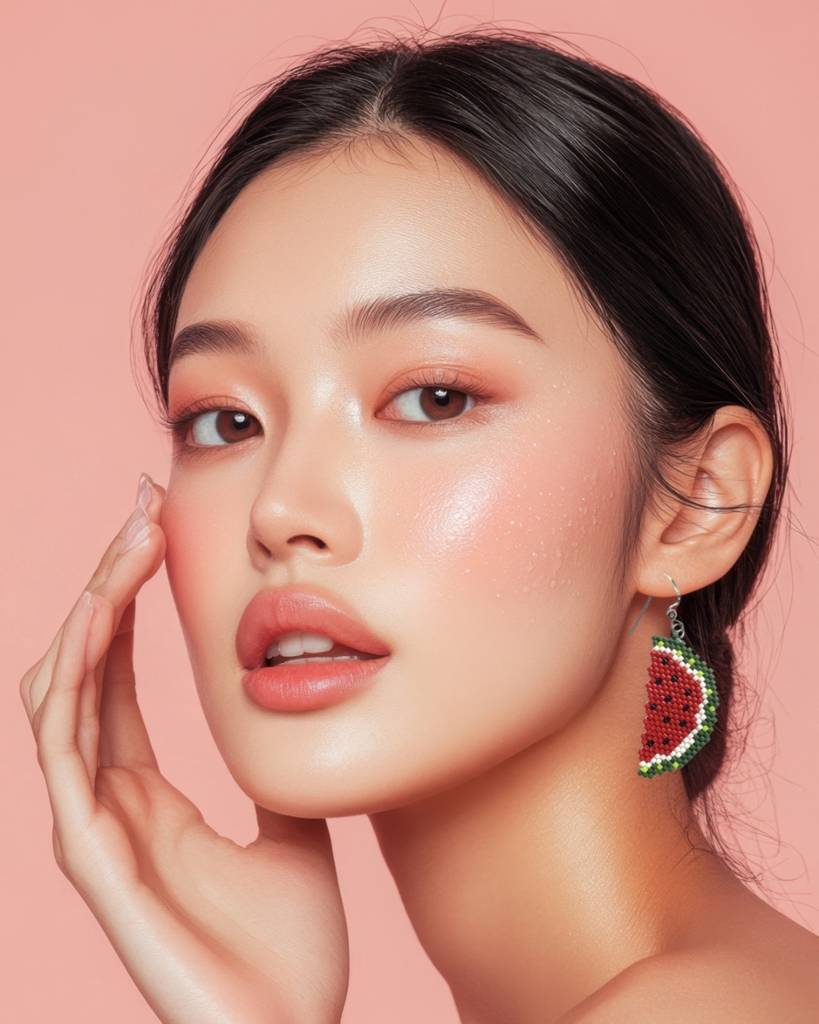 Watermelon Earrings : EARJJ001