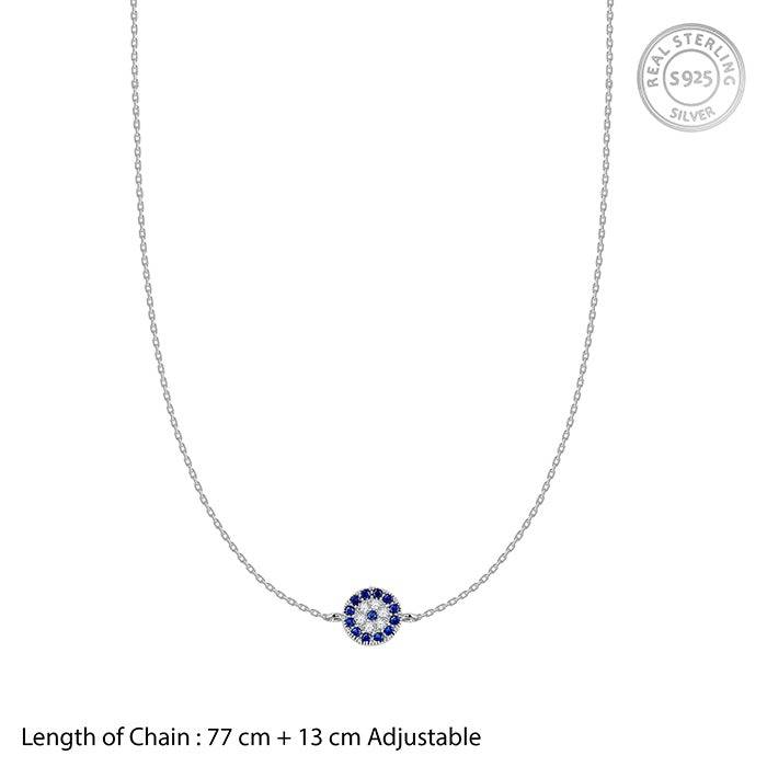 925 Silver Nazar Waist Chain|Waist Chains For Women & Girls | With Certificate Of Authenticity And 925 Stamp | 6 Month : WCH01