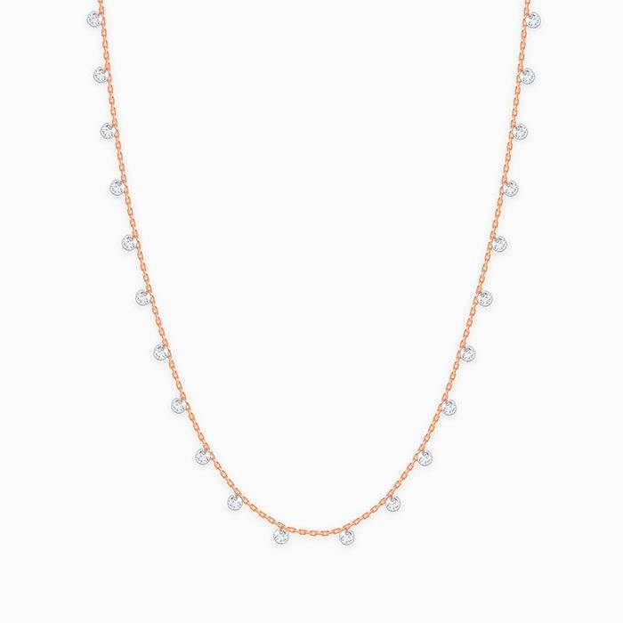 925 Silver Rose Gold Rosara Gleam Waist Chain|Waist Chains For Women & Girls | With Certificate Of Authenticity And 92 : WCH08