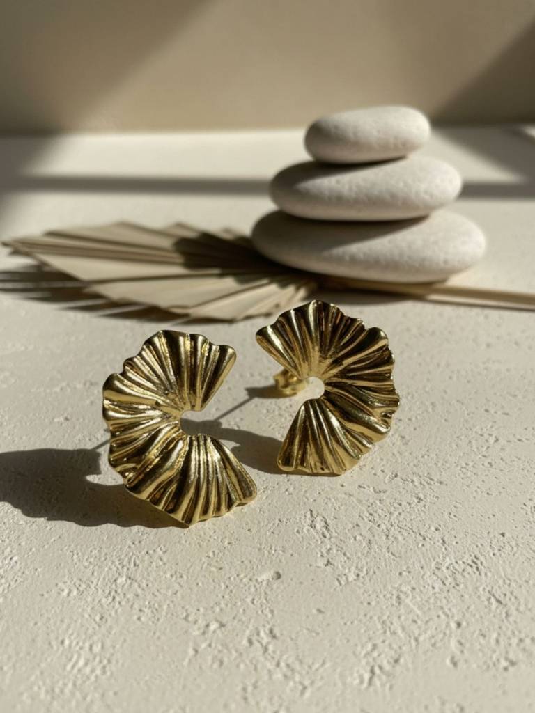 Gold Plated Western Earring For Women : WestEar17