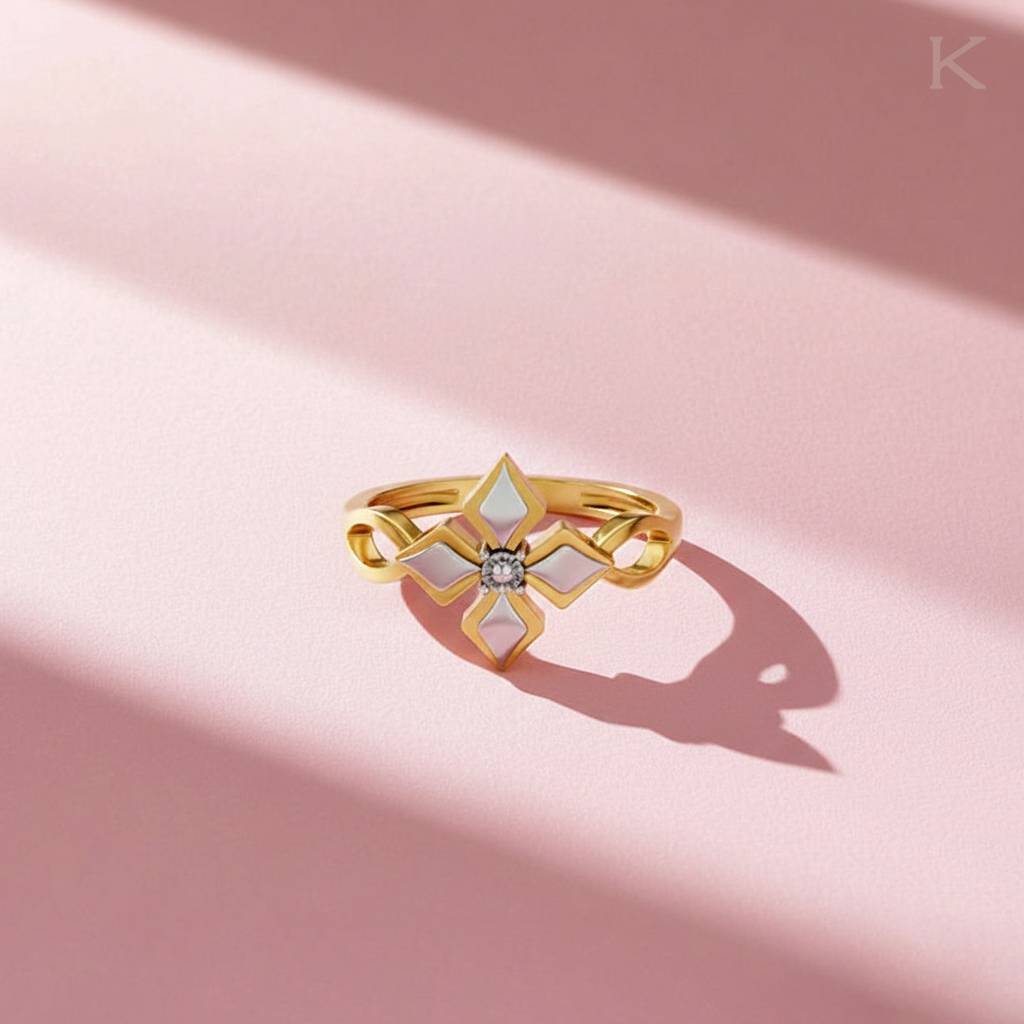 Aureflora Gold Ring : WG10124