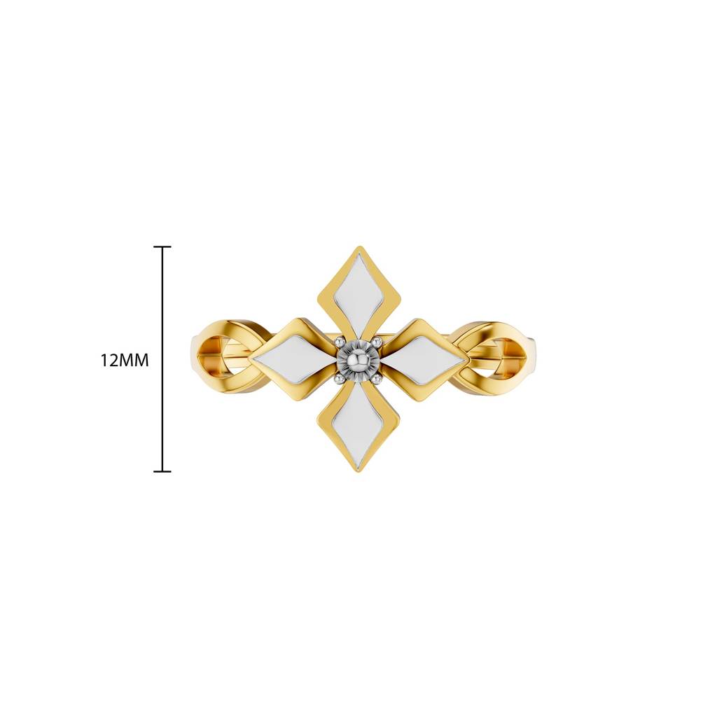 Aureflora Gold Ring : WG10124