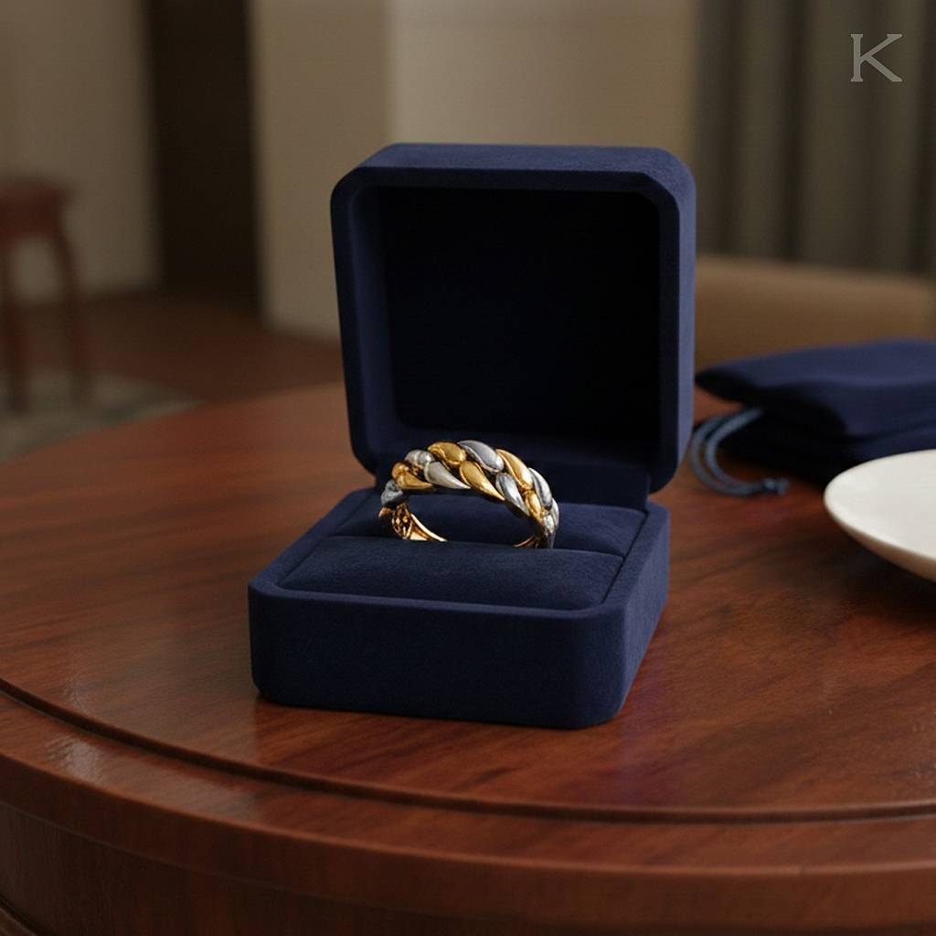 Chic Fusion Gold Ring : WG10131