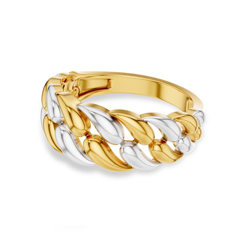 Chic Fusion Gold Ring : WG10131