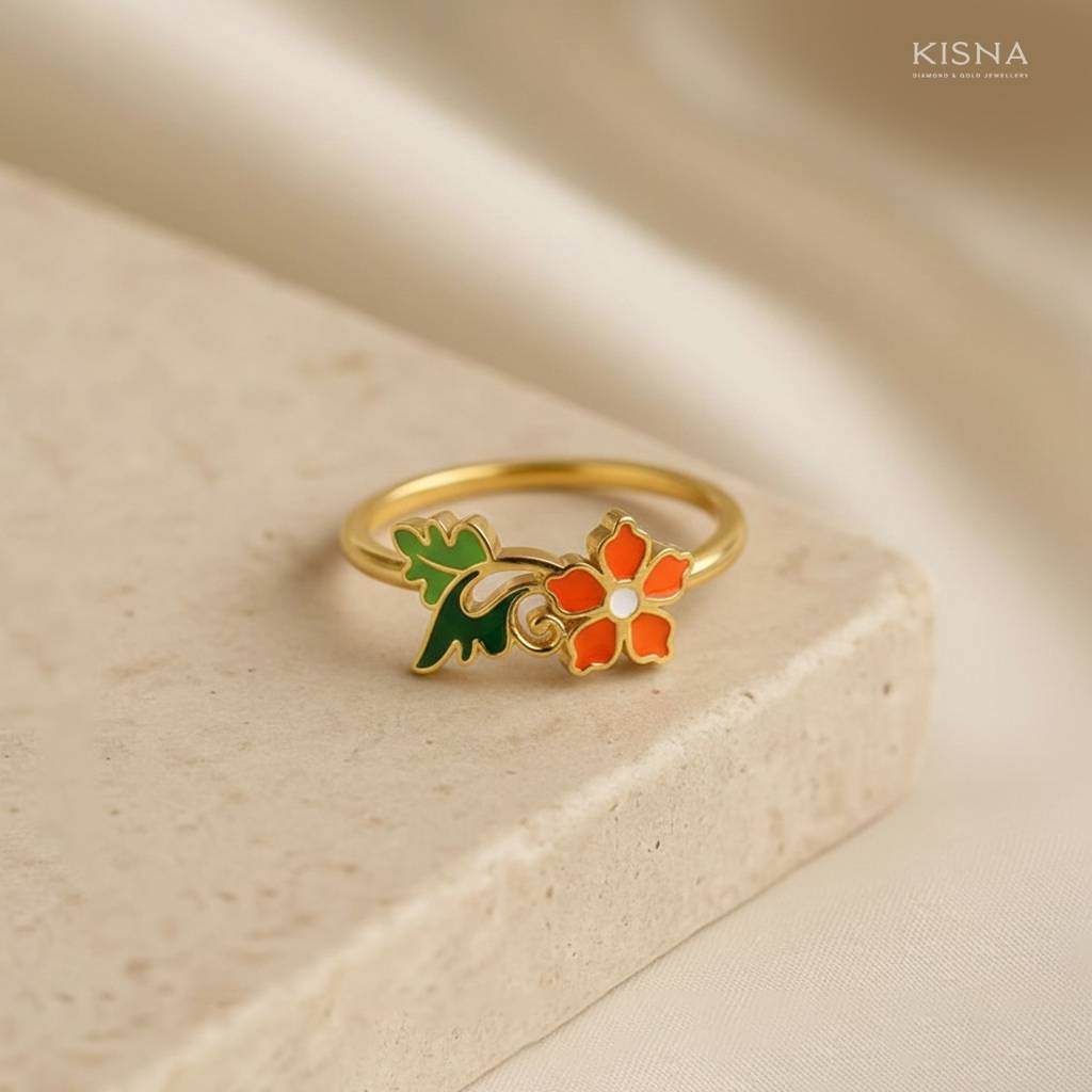 Vine Bloom Gold Ring : WG10134