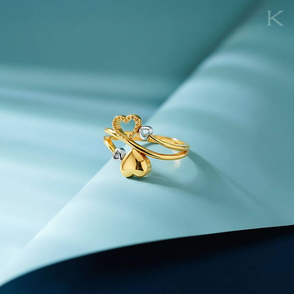 Embrace Love Gold Ring : WG10136