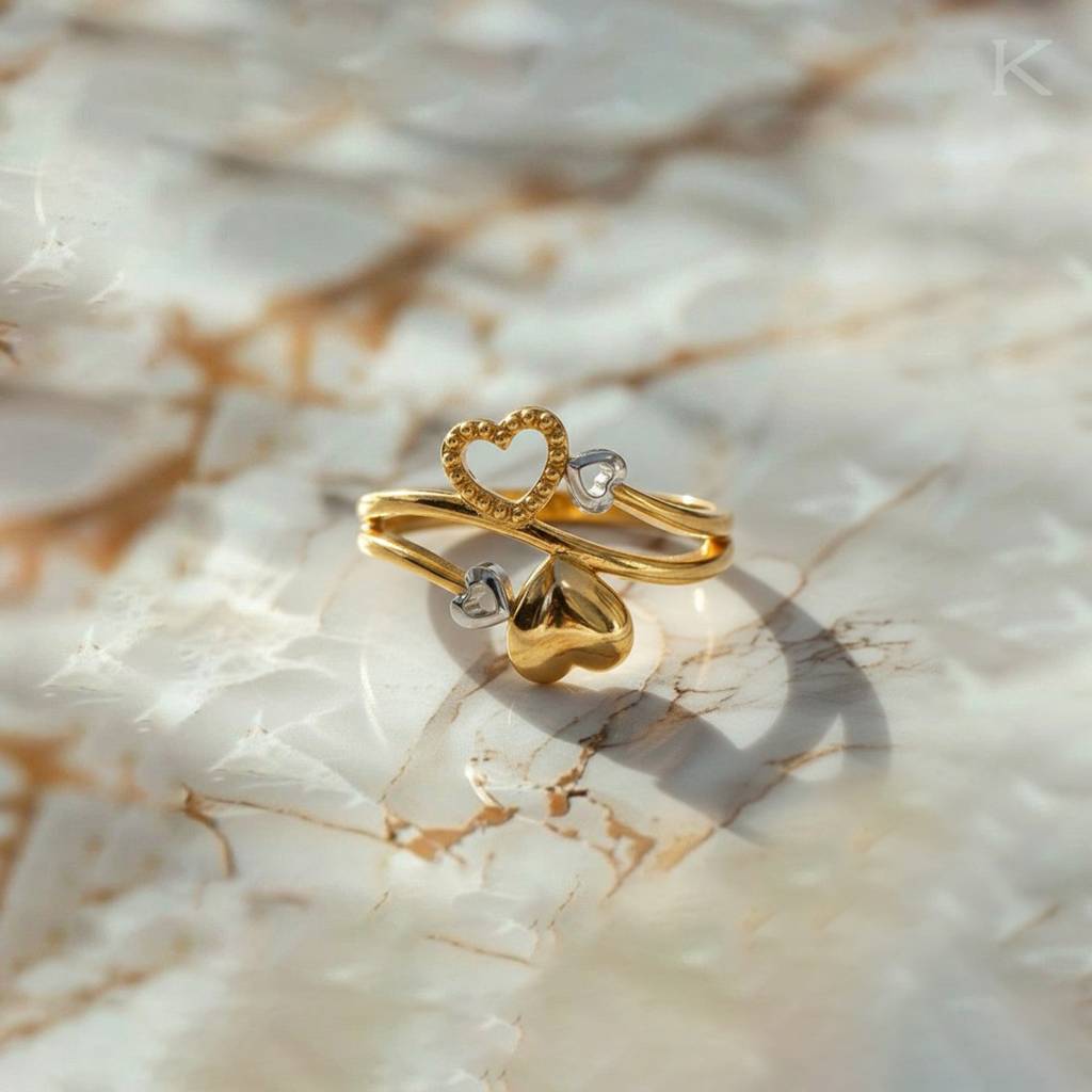 Embrace Love Gold Ring : WG10136