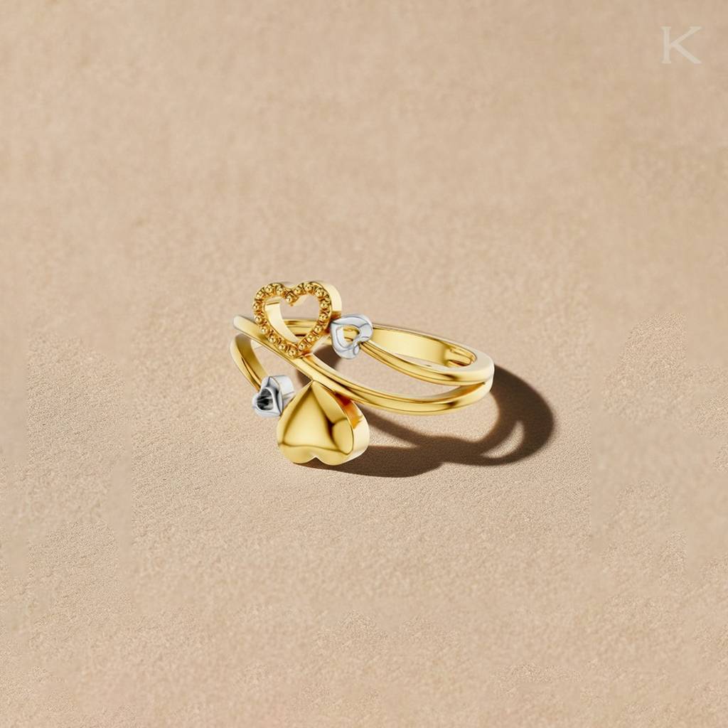 Embrace Love Gold Ring : WG10136
