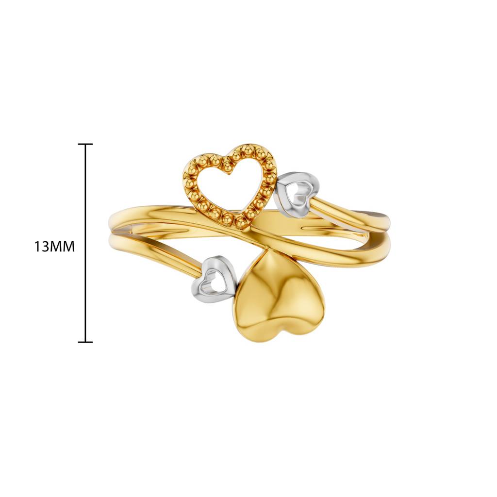 Embrace Love Gold Ring : WG10136