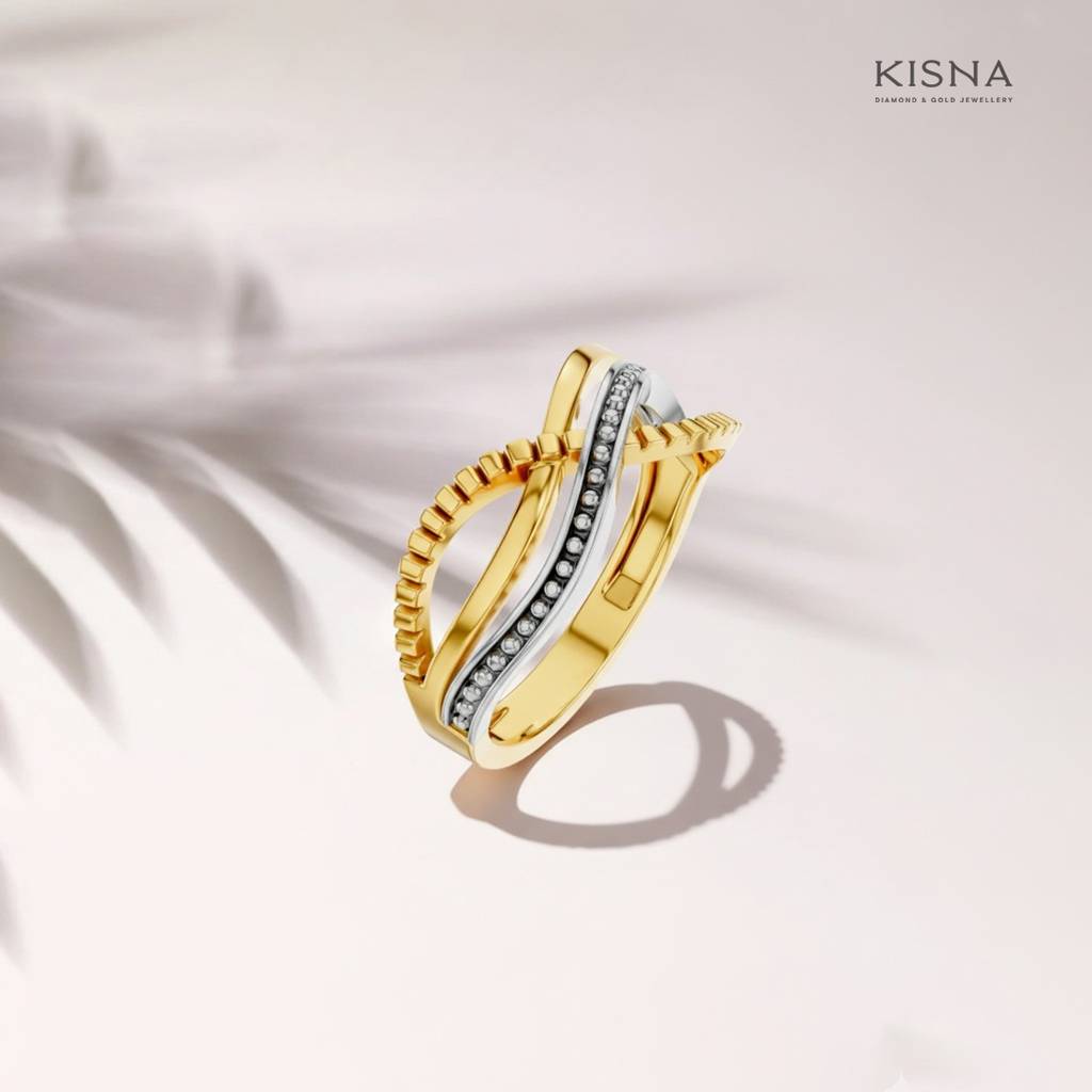 Endles Spark Gold Ring : WG10137