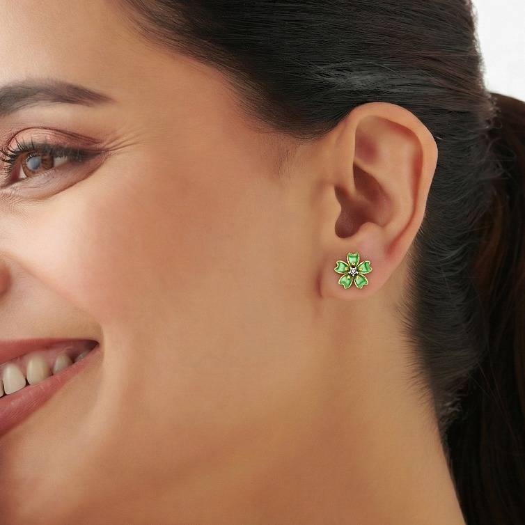 Floresa Gold Earring : WG30078