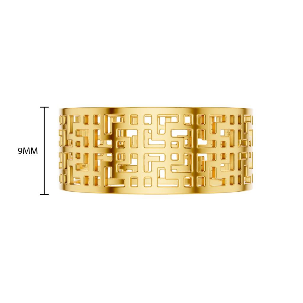 Boldora Gold Band Ring : WG90001