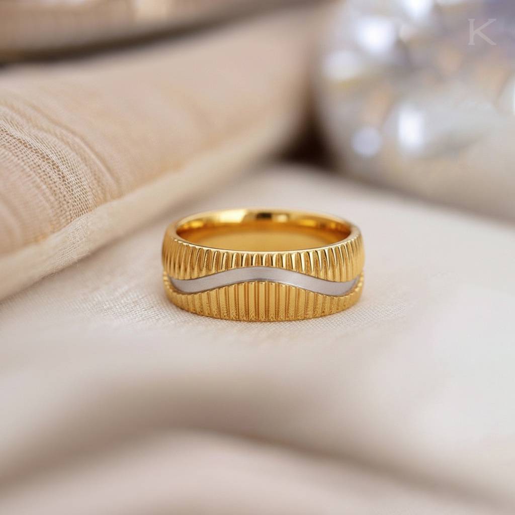Ribora Gold Band Ring : WG90003