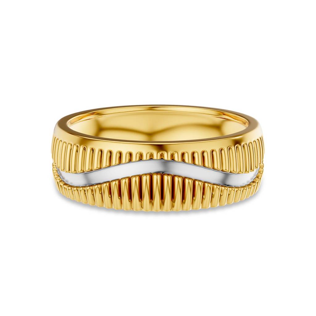 Ribora Gold Band Ring : WG90003