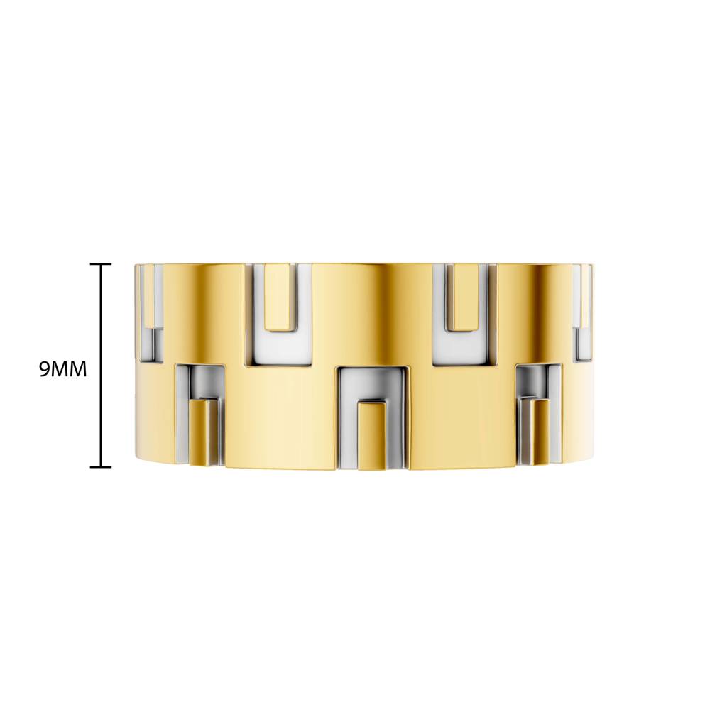 Fortex Gold Band Ring : WG90006