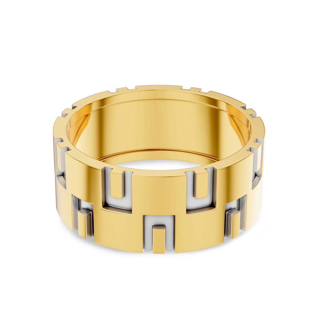 Fortex Gold Band Ring : WG90006