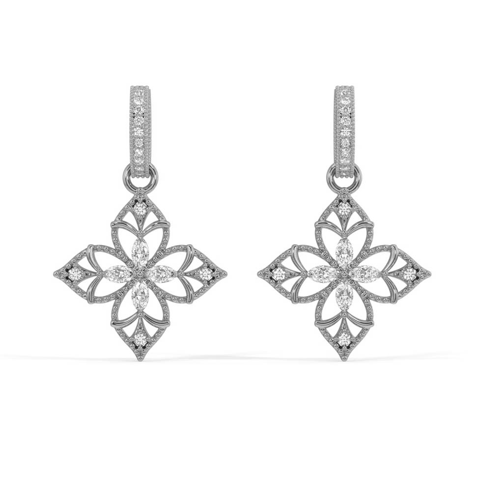 Cassia Sky Earrings : SLSC-YG-E26