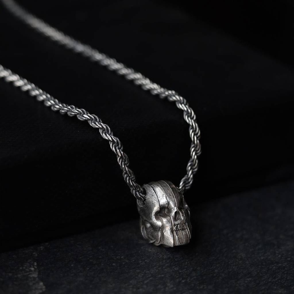 Rebel Spirit - The Inferno Skull Pendant : ZV-PEN-SKL-018