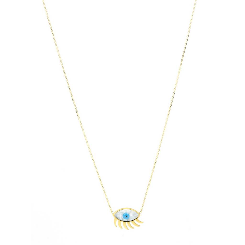 Evil Eye Glow Pendant For Women : HSPS60MB0594