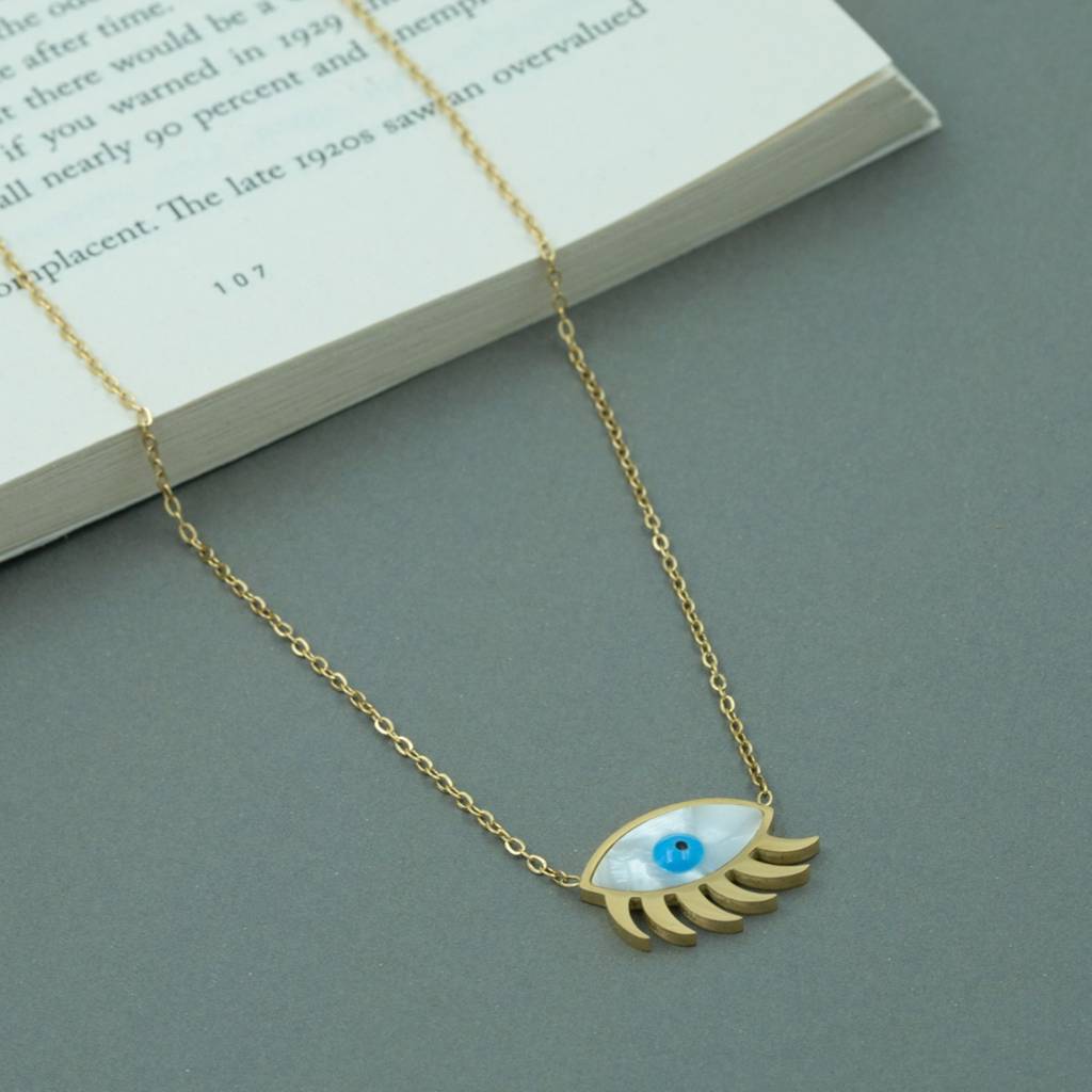 Evil Eye Glow Pendant For Women : HSPS60MB0594