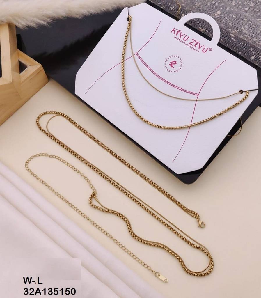 Luxe Layered Waist Chain : AST-KAMR-005