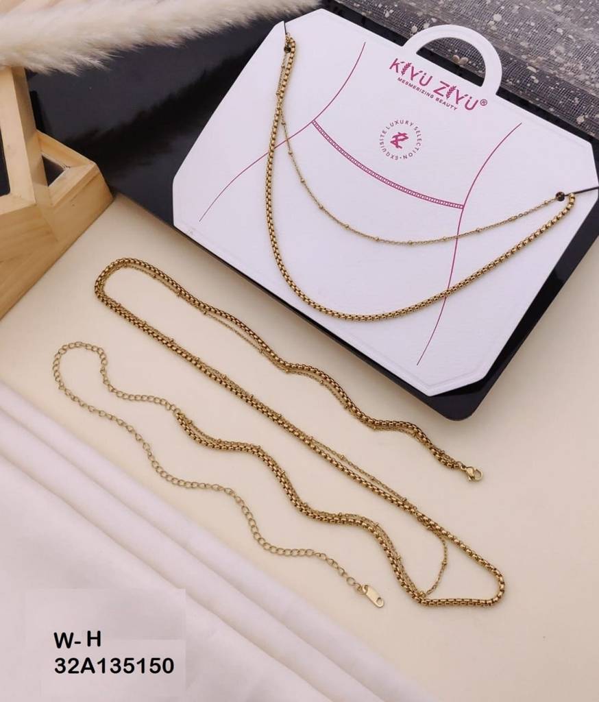 Luxe Layered Waist Chain : AST-KAMR-001