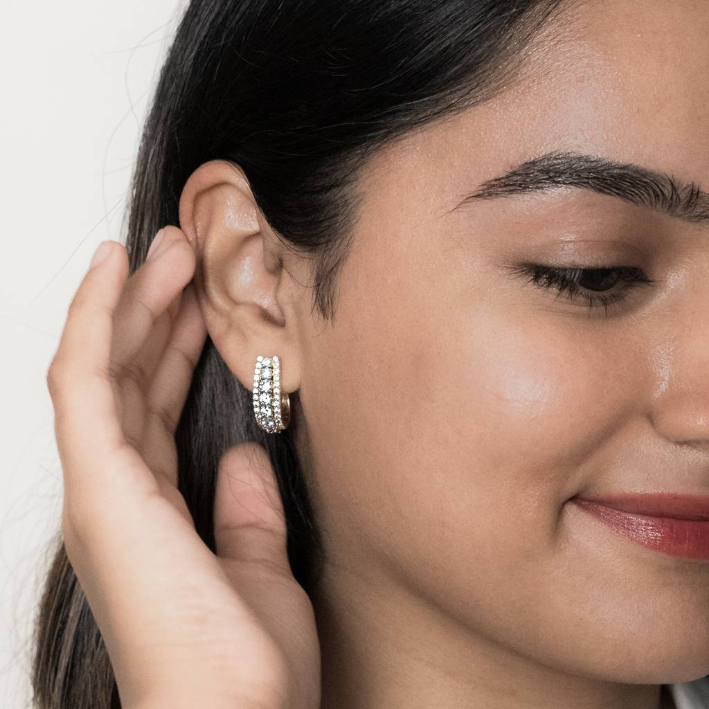 Endless Hoop Earrings : SFJ0924ER-030