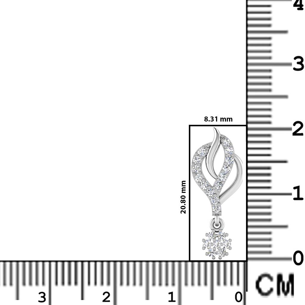 Iski Uski 925 Sterling Silver Baghyawati Dangler Earrings